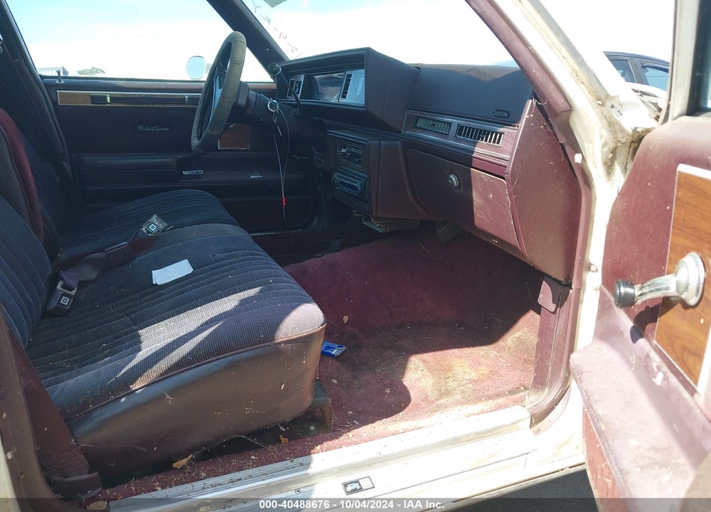 1987 OLDSMOBILE CUTLASS SUPREME VIN: 1G3GR51Y4HR310505