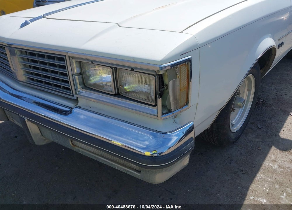 1987 OLDSMOBILE CUTLASS SUPREME VIN: 1G3GR51Y4HR310505