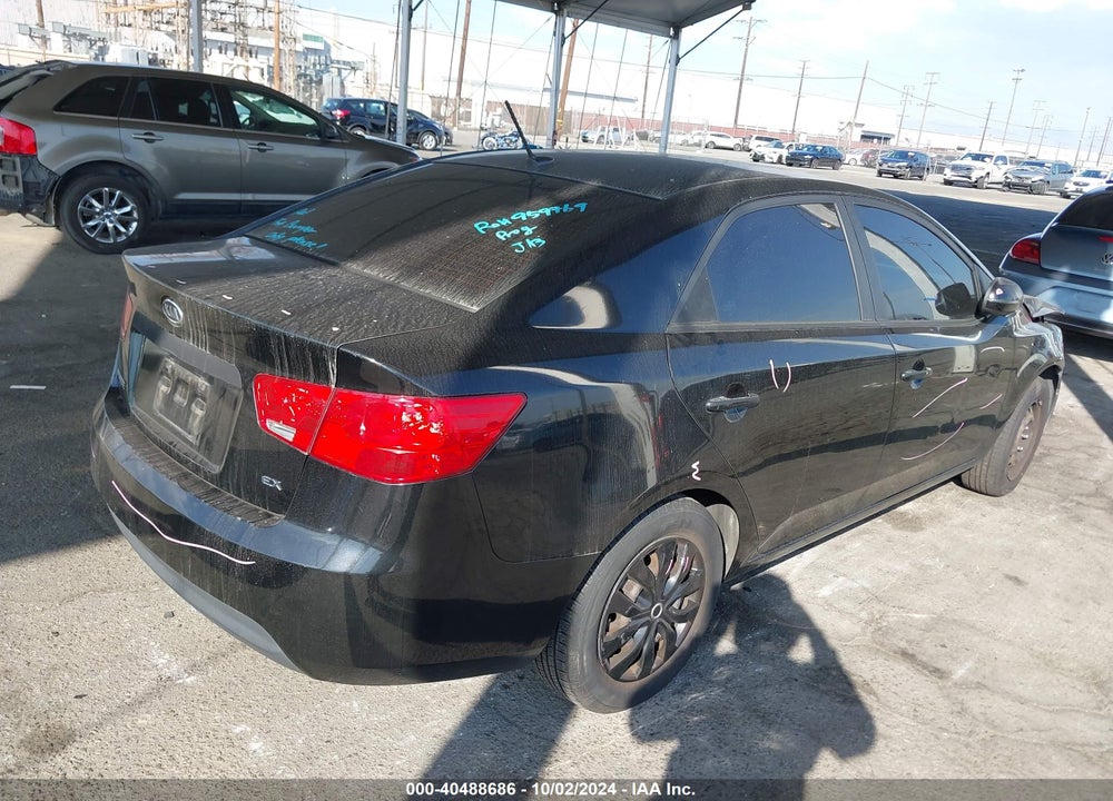 2013 KIA FORTE EX VIN: KNAFU4A26D5739417