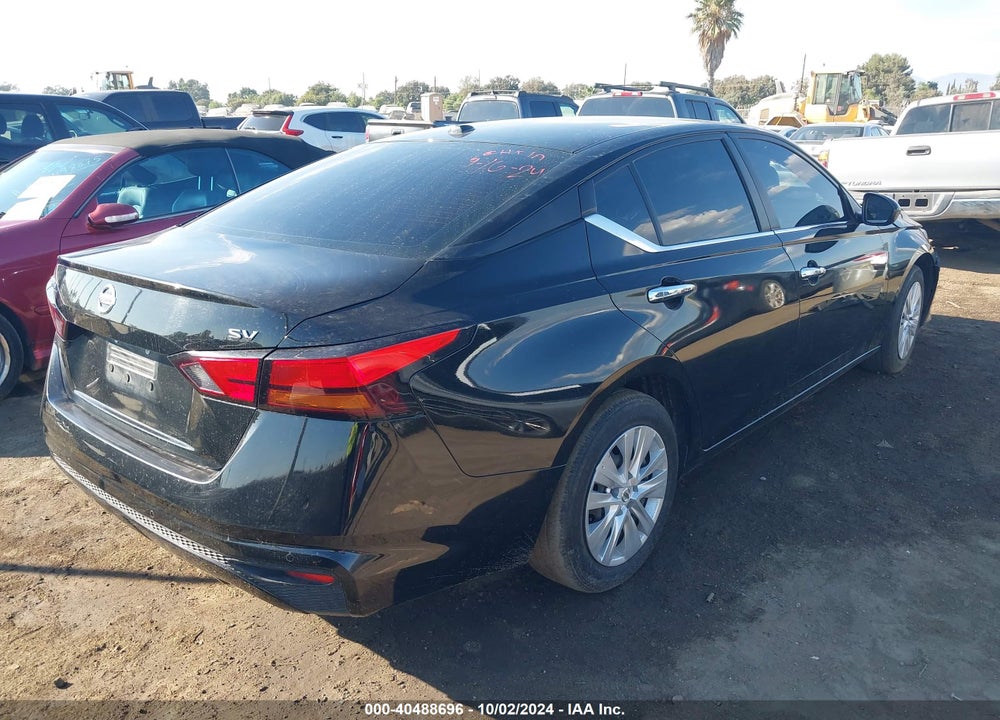 2021 NISSAN ALTIMA SV FWD VIN: 1N4BL4DV7MN416560