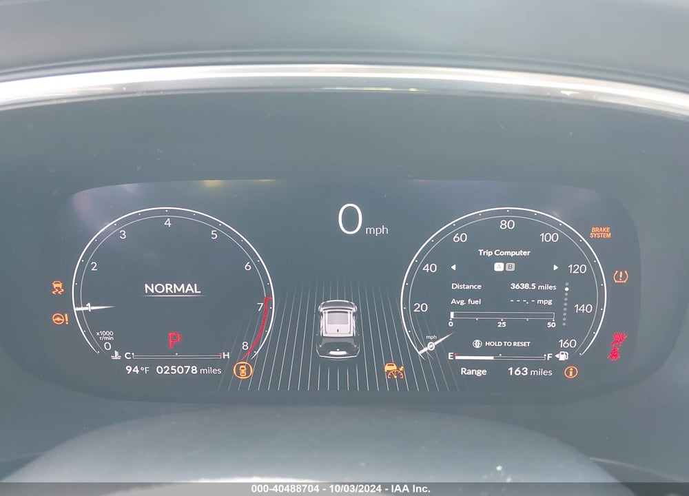 2023 ACURA MDX TECHNOLOGY PACKAGE VIN: 5J8YD9H45PL001688