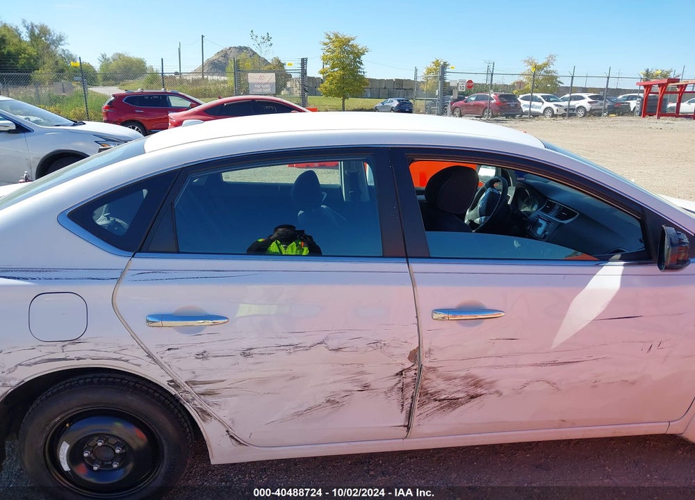 2015 NISSAN SENTRA SV VIN: 3N1AB7APXFY217348