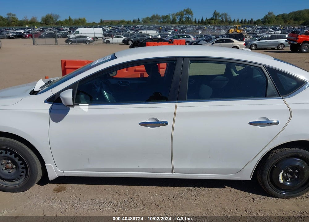 2015 NISSAN SENTRA SV VIN: 3N1AB7APXFY217348