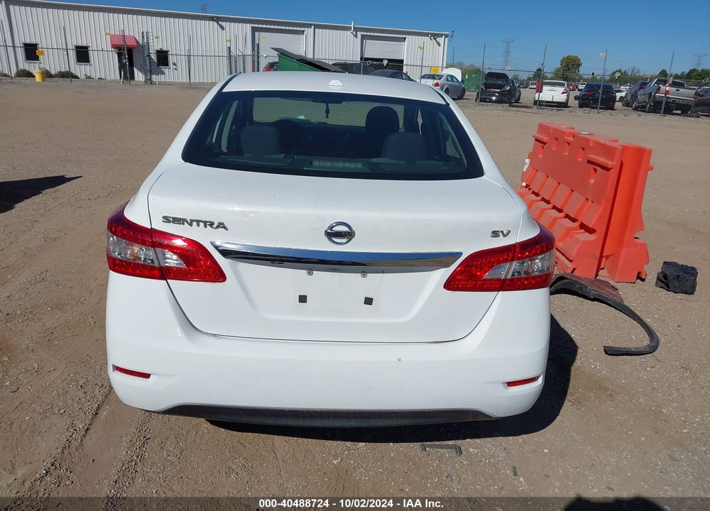 2015 NISSAN SENTRA SV VIN: 3N1AB7APXFY217348