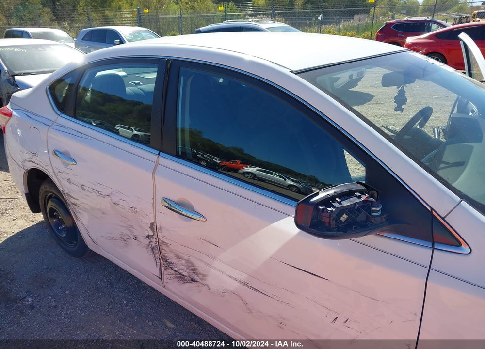 2015 NISSAN SENTRA SV VIN: 3N1AB7APXFY217348