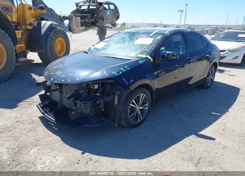 2019 TOYOTA COROLLA LE VIN: 2T1BURHE3KC164224