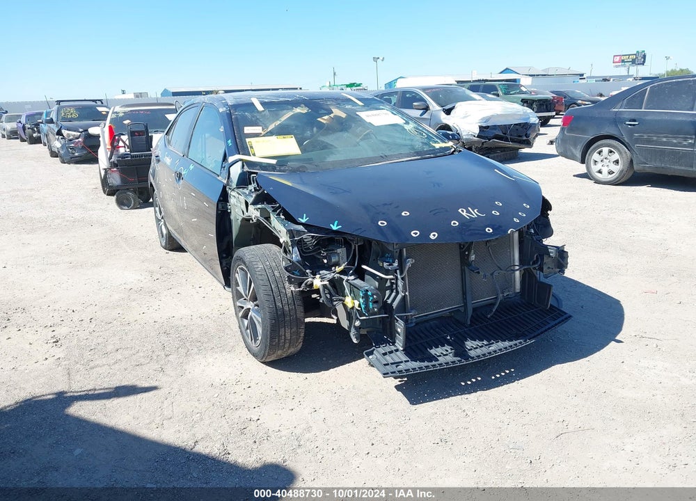 2019 TOYOTA COROLLA LE VIN: 2T1BURHE3KC164224