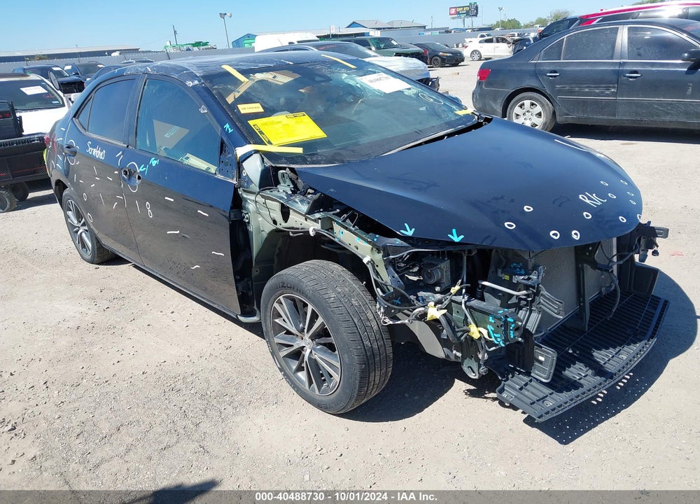 2019 TOYOTA COROLLA LE VIN: 2T1BURHE3KC164224