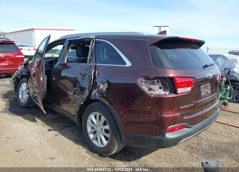 2016 KIA SORENTO 2.4L LX VIN: 5XYPGDA37GG065300