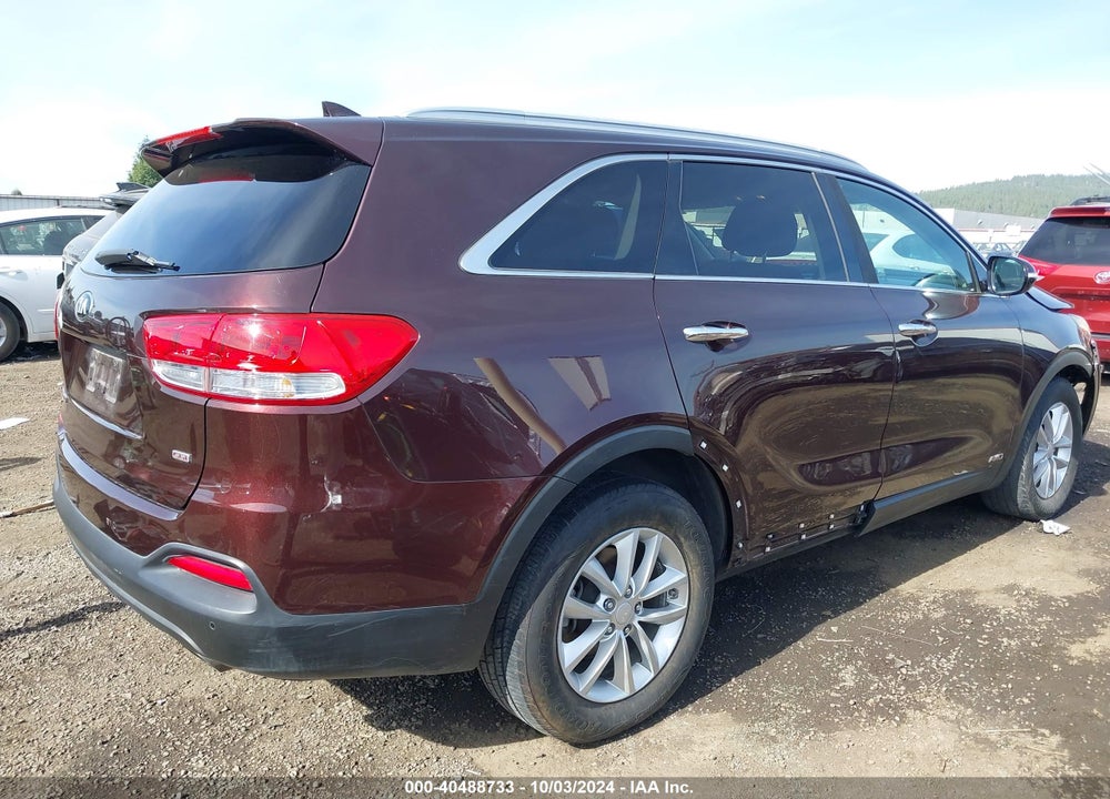2016 KIA SORENTO 2.4L LX VIN: 5XYPGDA37GG065300