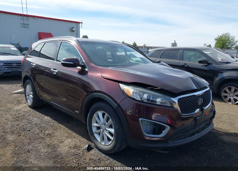 2016 KIA SORENTO 2.4L LX VIN: 5XYPGDA37GG065300