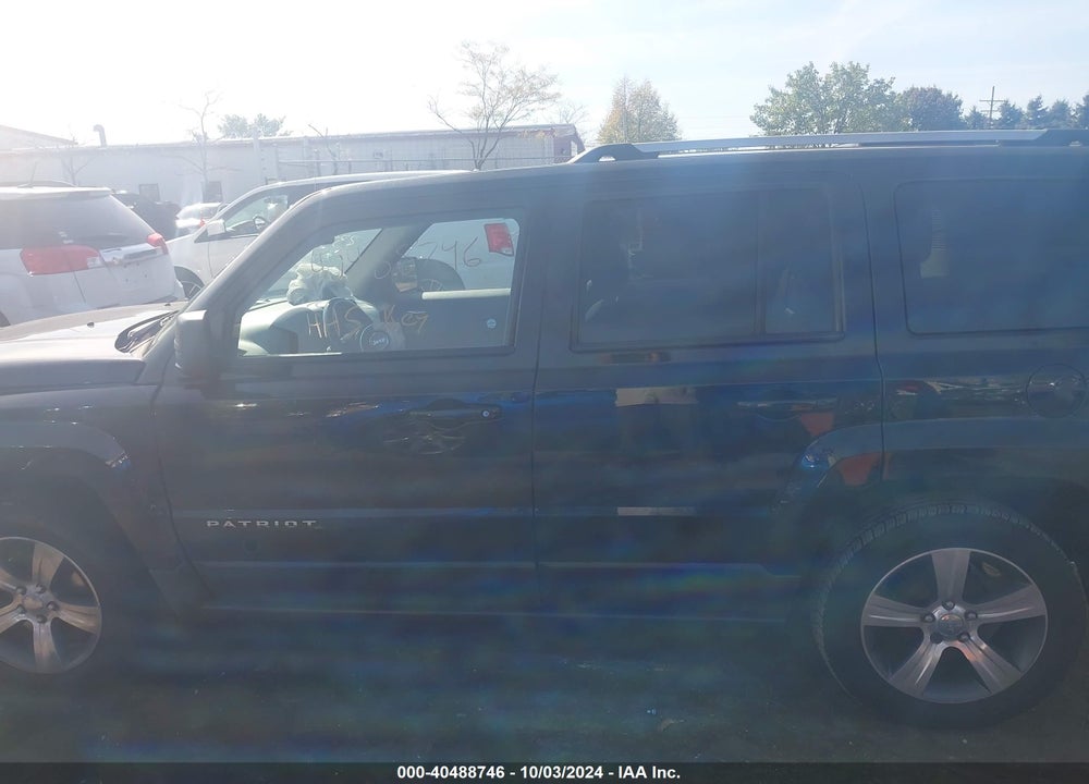 2016 JEEP PATRIOT HIGH ALTITUDE EDITION VIN: 1C4NJPFAXGD732327