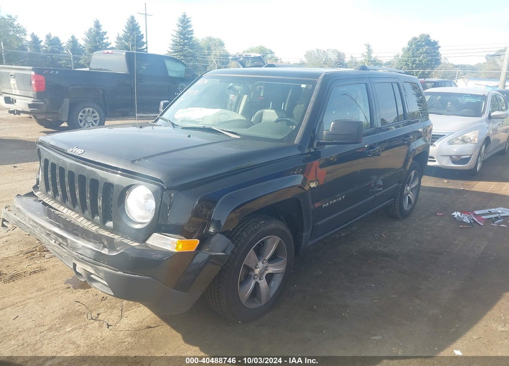 2016 JEEP PATRIOT HIGH ALTITUDE EDITION VIN: 1C4NJPFAXGD732327