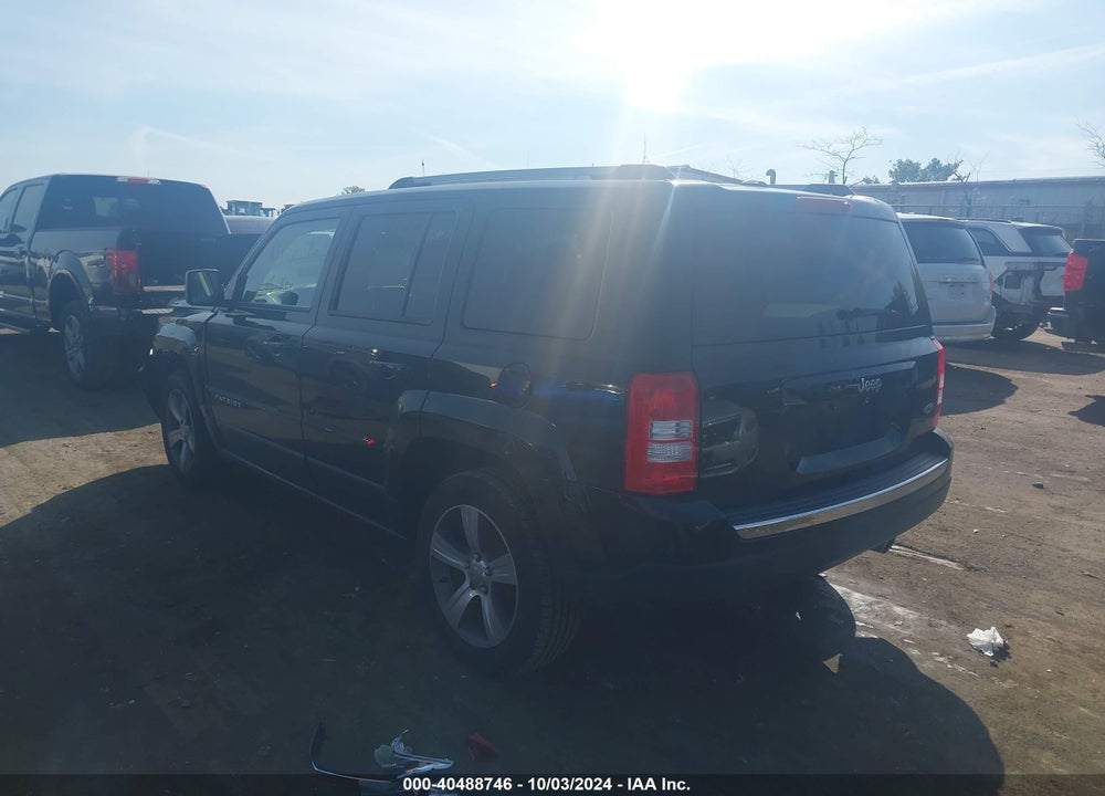 2016 JEEP PATRIOT HIGH ALTITUDE EDITION VIN: 1C4NJPFAXGD732327