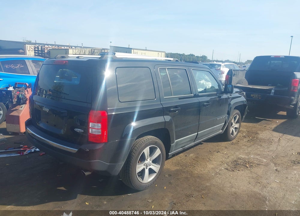 2016 JEEP PATRIOT HIGH ALTITUDE EDITION VIN: 1C4NJPFAXGD732327