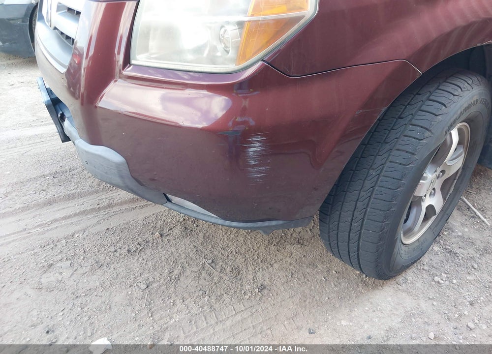 2008 HONDA PILOT EX-L VIN: 5FNYF18768B024339