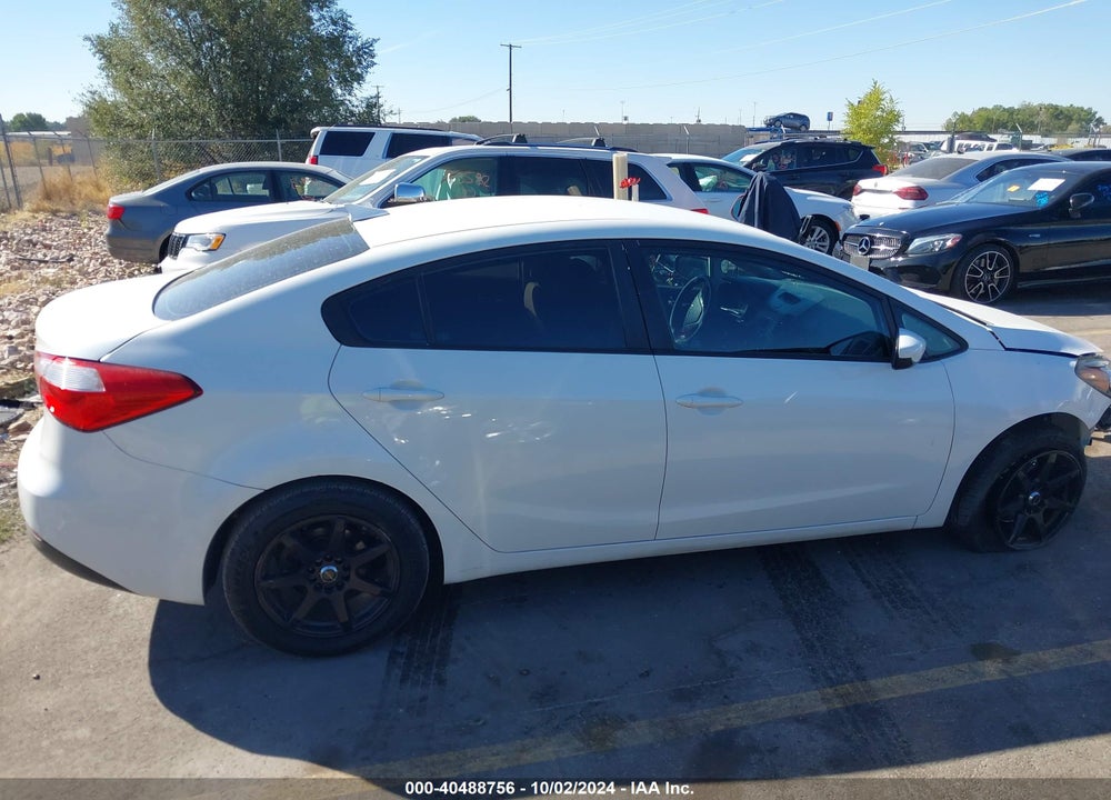 2014 KIA FORTE LX VIN: KNAFX4A6XE5140175