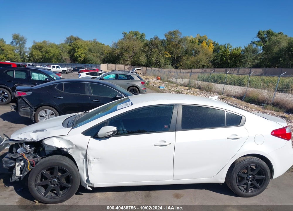 2014 KIA FORTE LX VIN: KNAFX4A6XE5140175