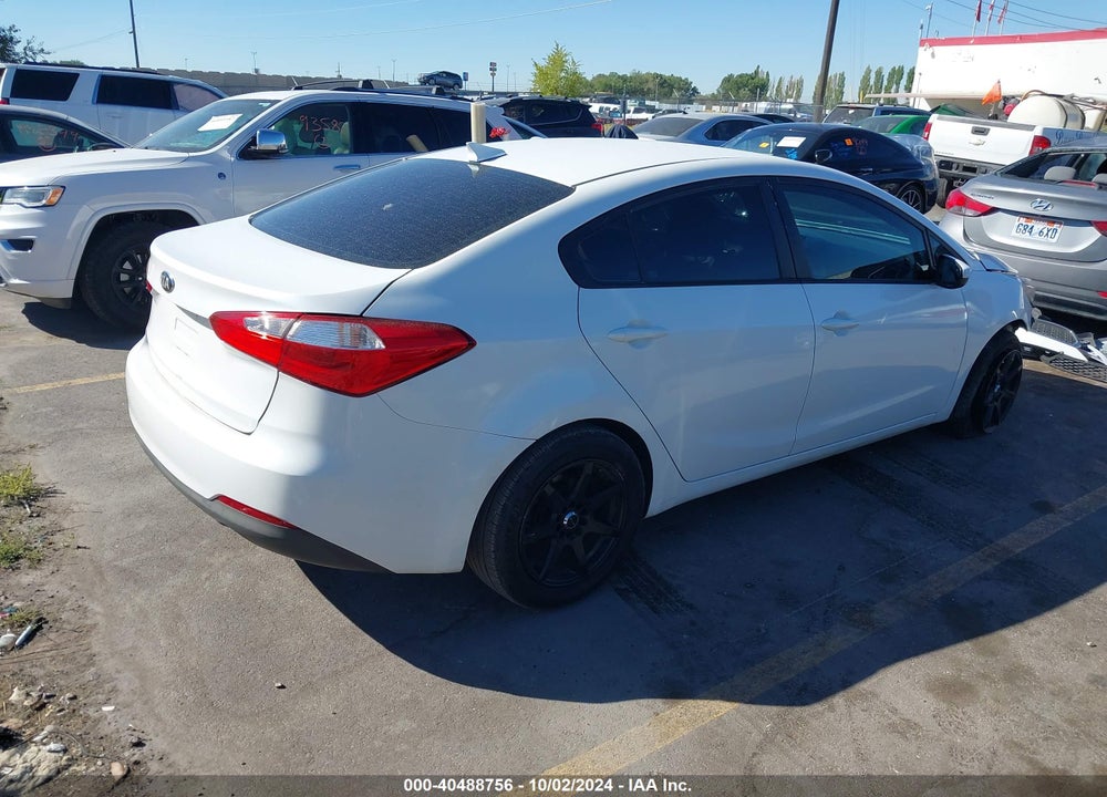 2014 KIA FORTE LX VIN: KNAFX4A6XE5140175