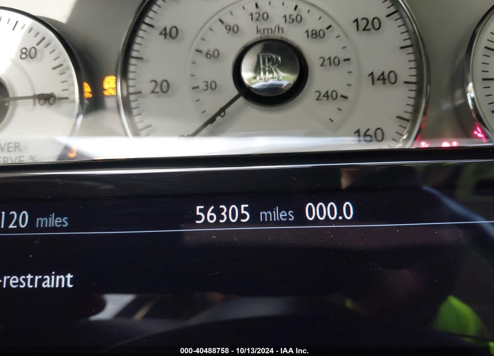 2011 ROLLS-ROYCE GHOST VIN: SCA664S51BUX49496