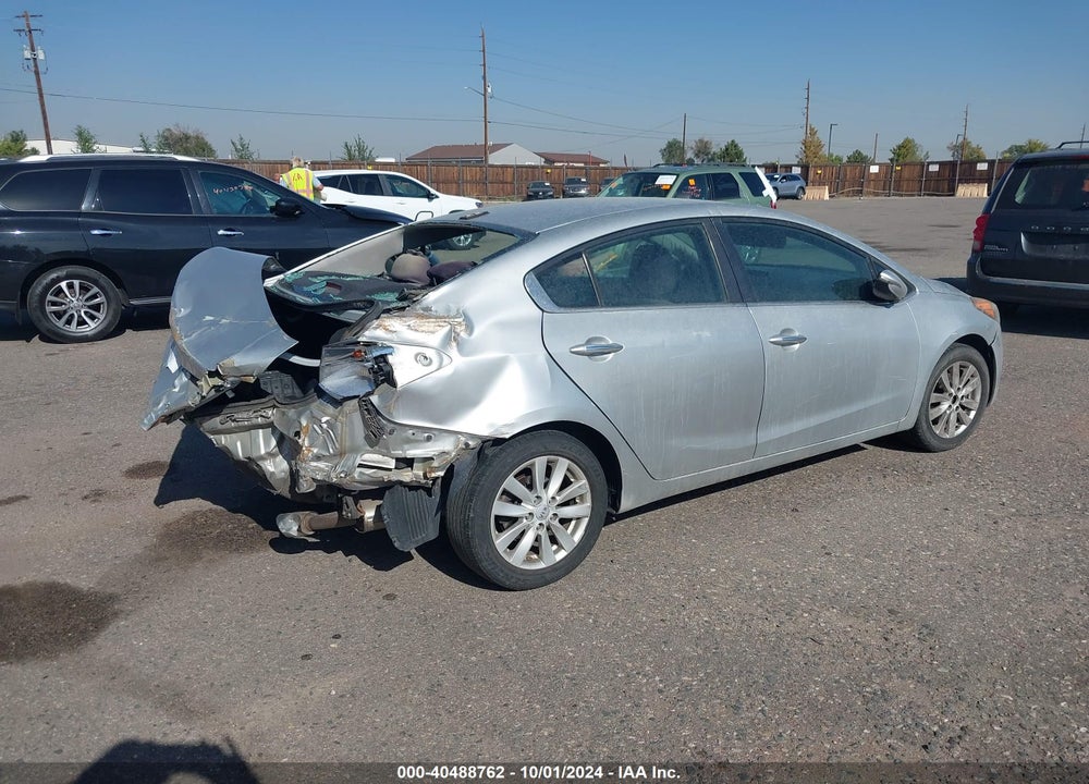 2014 KIA FORTE EX VIN: KNAFX4A84E5127553