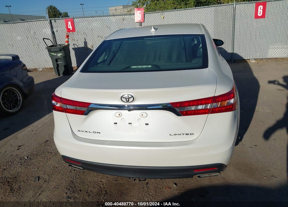 2015 TOYOTA AVALON LIMITED VIN: 4T1BK1EB3FU137868