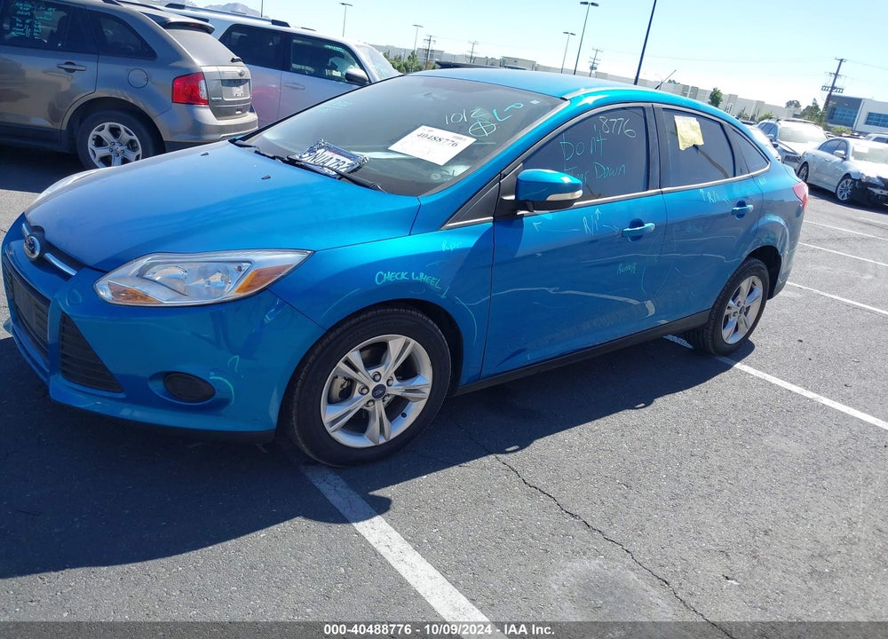 2013 FORD FOCUS SE VIN: 1FADP3F2XDL131986