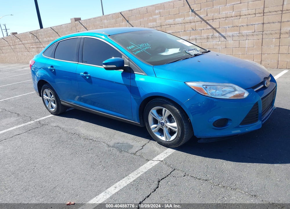 2013 FORD FOCUS SE VIN: 1FADP3F2XDL131986
