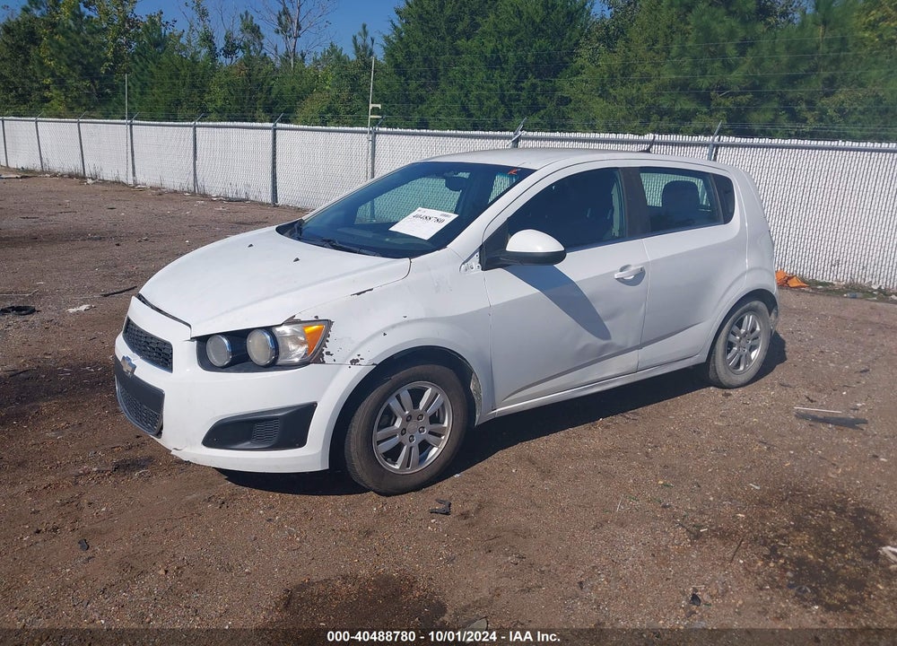 2013 CHEVROLET SONIC LT AUTO VIN: 1G1JC6SG7D4119681