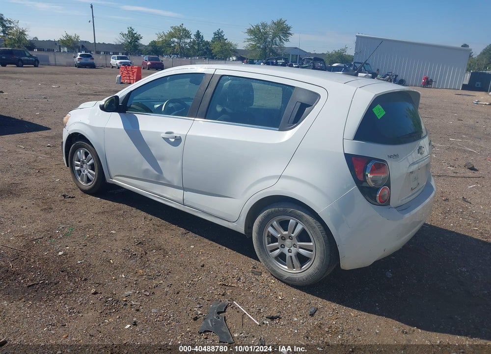 2013 CHEVROLET SONIC LT AUTO VIN: 1G1JC6SG7D4119681