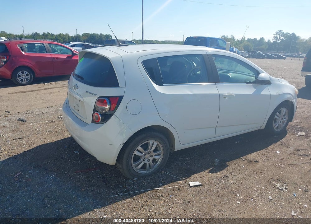 2013 CHEVROLET SONIC LT AUTO VIN: 1G1JC6SG7D4119681