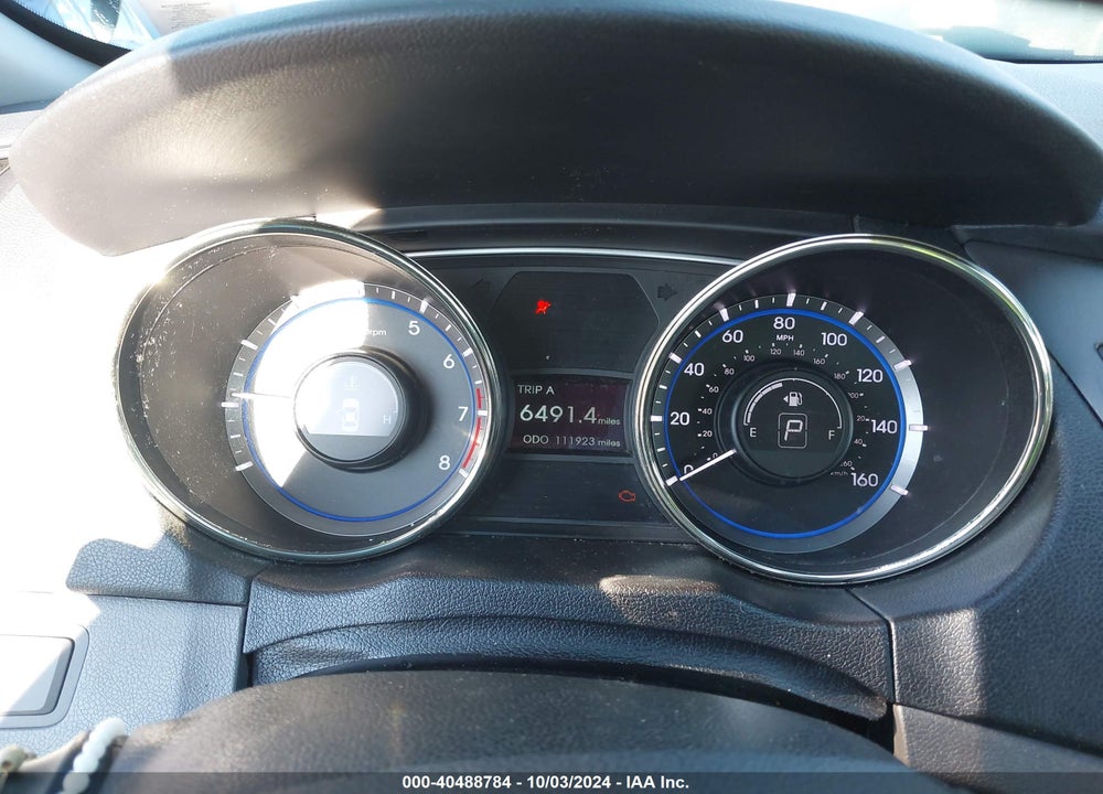 2012 HYUNDAI SONATA GLS VIN: 5NPEB4AC8CH381894