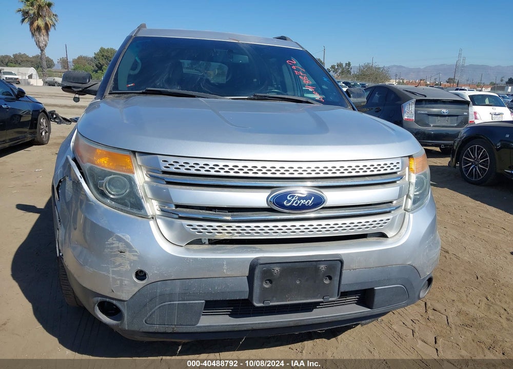 2013 FORD EXPLORER XLT VIN: 1FM5K7D87DGA42103