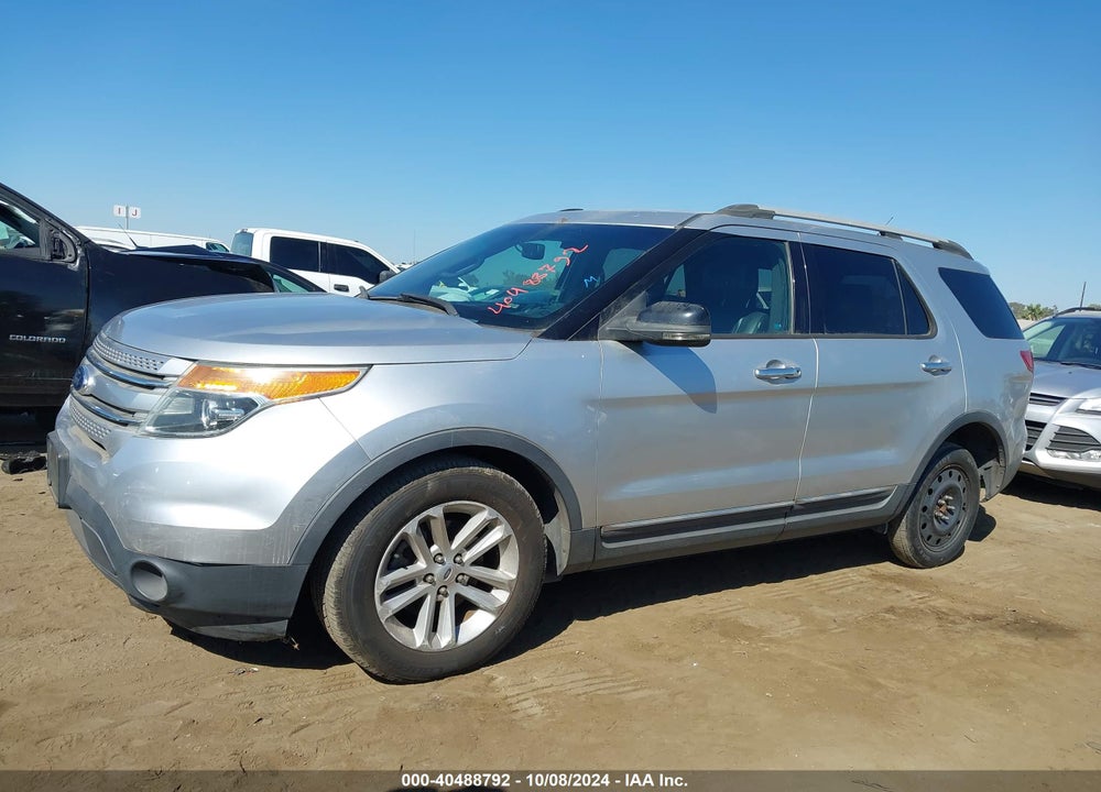 2013 FORD EXPLORER XLT VIN: 1FM5K7D87DGA42103