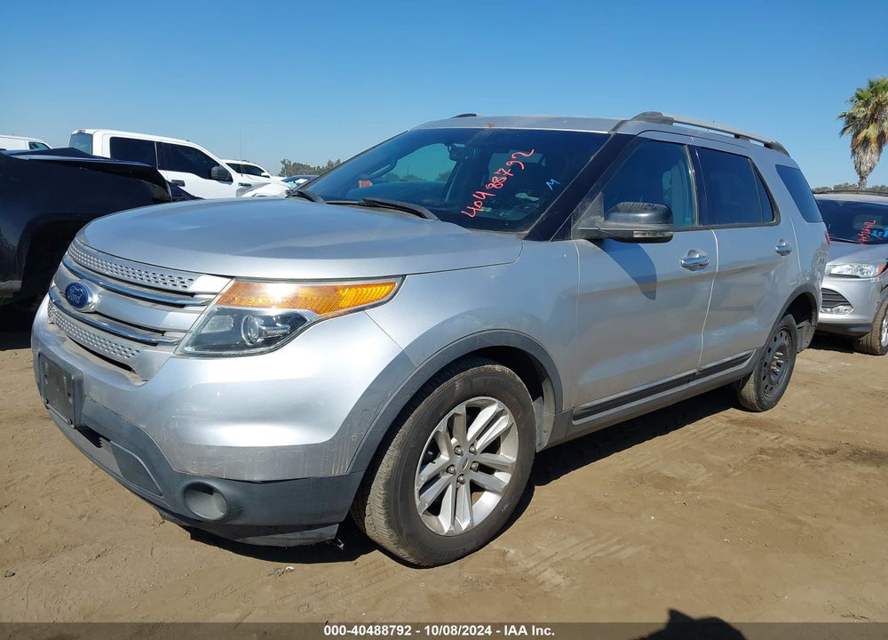 2013 FORD EXPLORER XLT VIN: 1FM5K7D87DGA42103