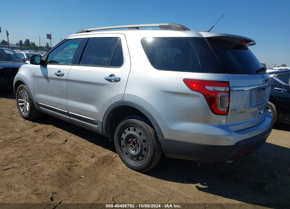2013 FORD EXPLORER XLT VIN: 1FM5K7D87DGA42103