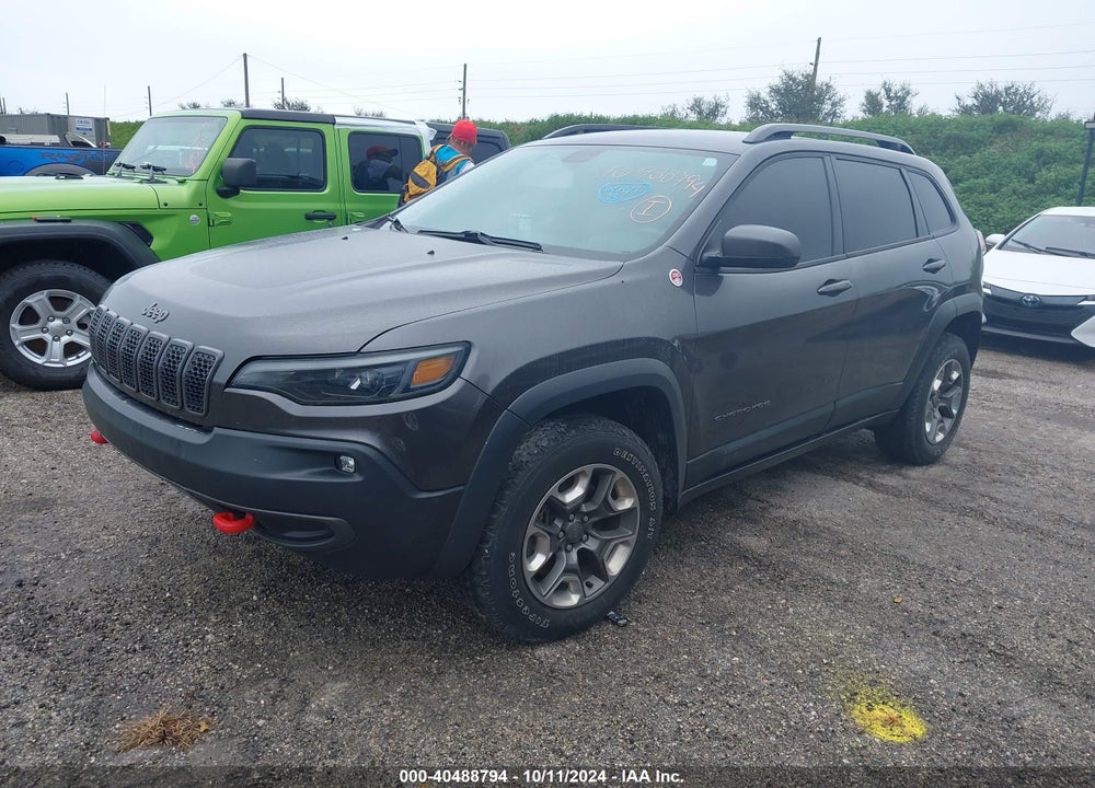 2019 JEEP CHEROKEE TRAILHAWK 4X4 VIN: 1C4PJMBX8KD335192
