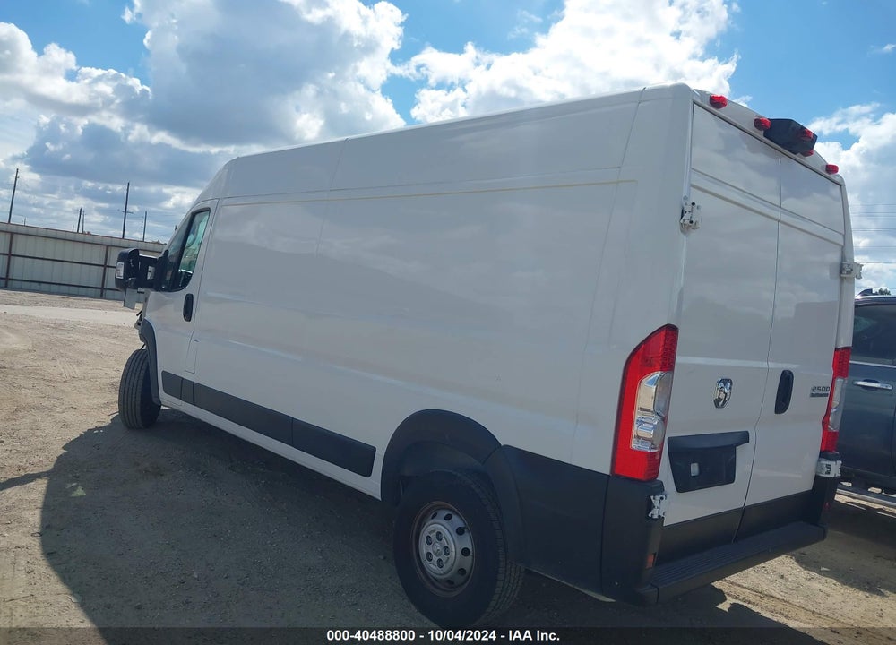 2023 RAM PROMASTER 2500 HIGH ROOF 159 WB VIN: 3C6LRVDG1PE552817