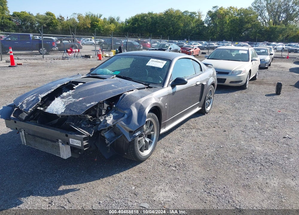 2004 FORD MUSTANG MACH 1 VIN: 1FAFP42R54F135430