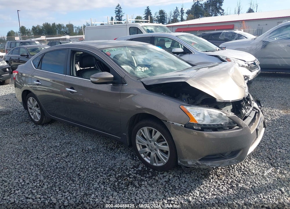 2015 NISSAN SENTRA SL VIN: 3N1AB7AP9FY330921