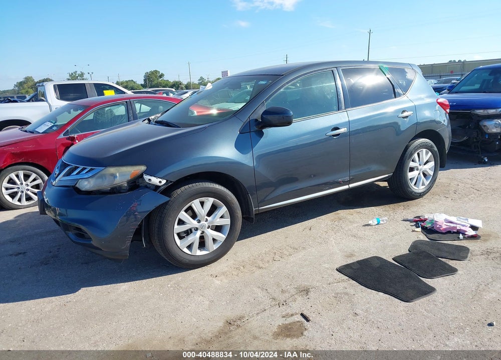 2014 NISSAN MURANO LE/S/SL/SV VIN: JN8AZ1MU6EW408900