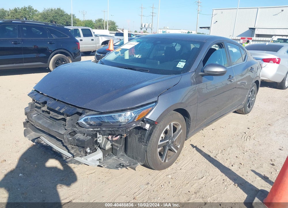2024 NISSAN SENTRA SV XTRONIC CVT VIN: 3N1AB8CV9RY292614