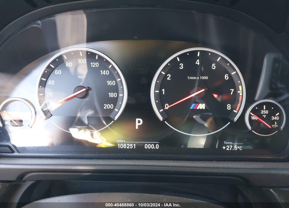 2013 BMW M5 VIN: WBSFV9C52DD096647