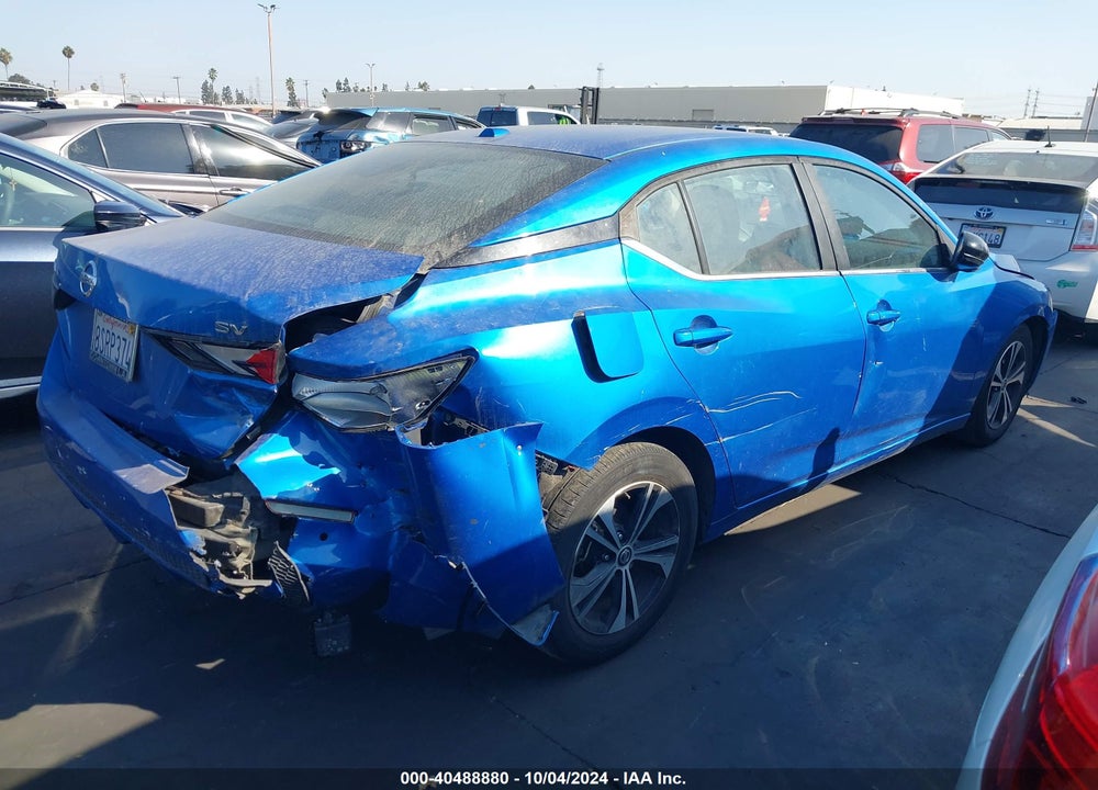 2020 NISSAN SENTRA SV XTRONIC CVT VIN: 3N1AB8CV8LY234551