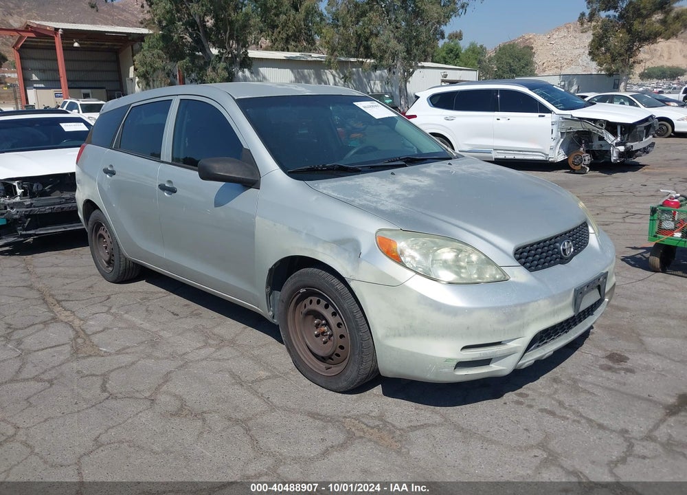 2004 TOYOTA MATRIX STANDARD VIN: 2T1KR32E84C222676