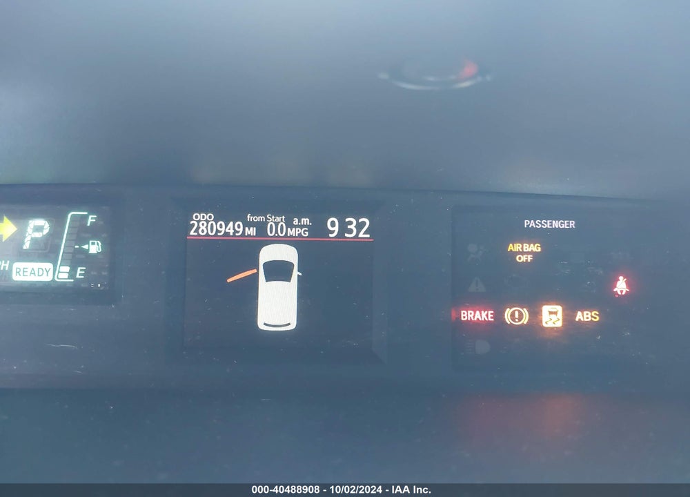 2012 TOYOTA PRIUS C THREE VIN: JTDKDTB38C1504204