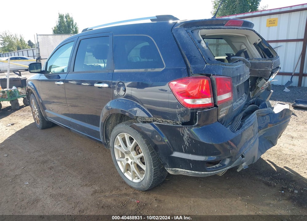 2011 DODGE JOURNEY R/T VIN: 3D4PH6FG3BT550977