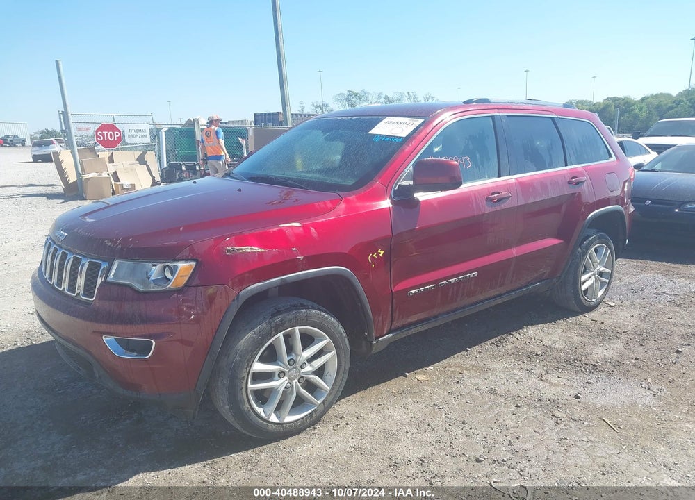 2017 JEEP GRAND CHEROKEE LAREDO 4X4 VIN: 1C4RJFAG5HC800287