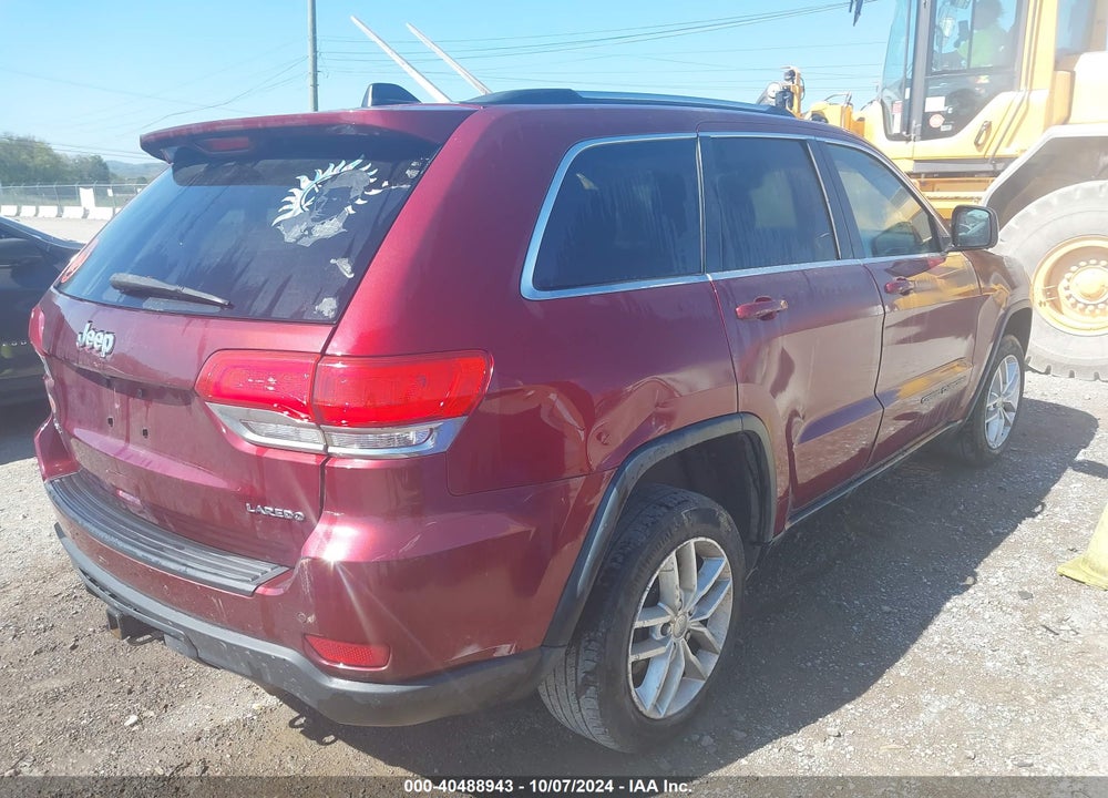 2017 JEEP GRAND CHEROKEE LAREDO 4X4 VIN: 1C4RJFAG5HC800287