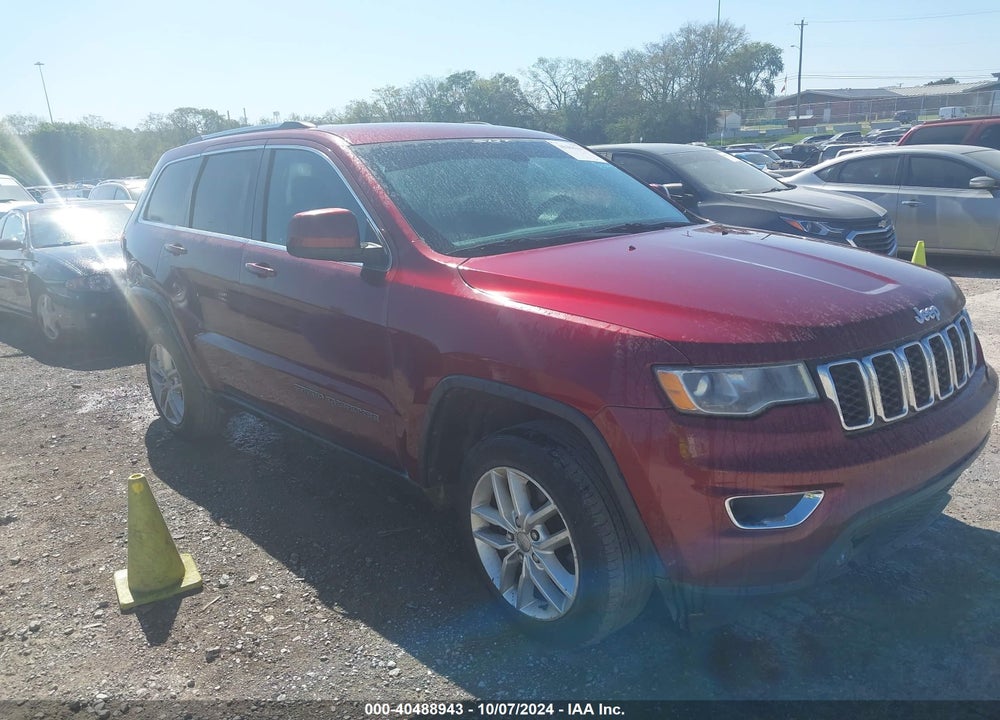 2017 JEEP GRAND CHEROKEE LAREDO 4X4 VIN: 1C4RJFAG5HC800287